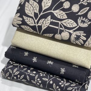 Hagevenner - stoffpakke 4x50cm (samme som brukt i mønstermodell)