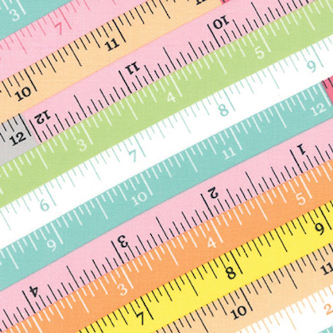 Hovedbilde Måleband tett i tett - rosa