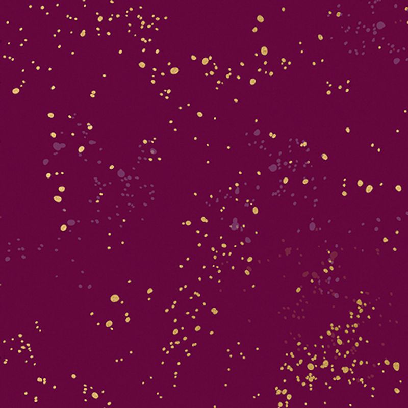 Speckled Metallic Purpur Velvet - 80cm