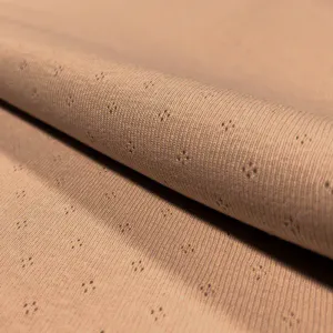 Strikkete stoffer - Pointelle