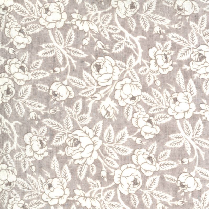 Mellomstore blomster på greig bunn