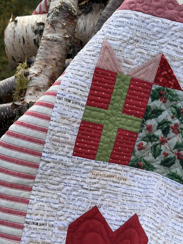 Til inspirasjon - en koselig julequilt 