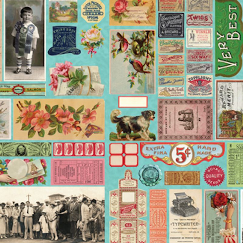 Gamle kort og bilder - mint