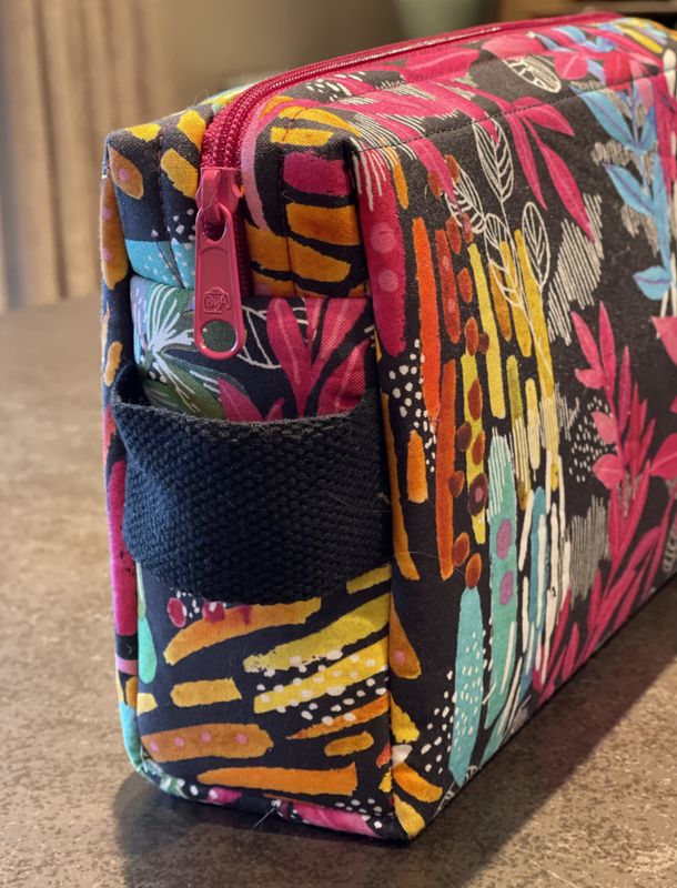 Til inspirasjon - Ditty bag i glade farger