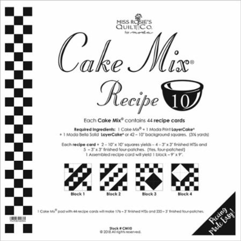 Cake Mix ** - 10