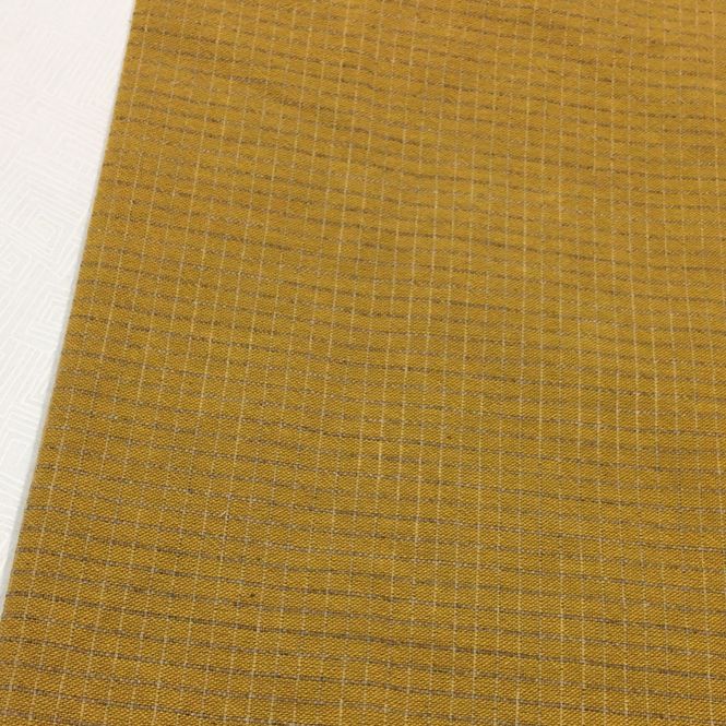 Hovedbilde Okergult vevd stoff - 50cm