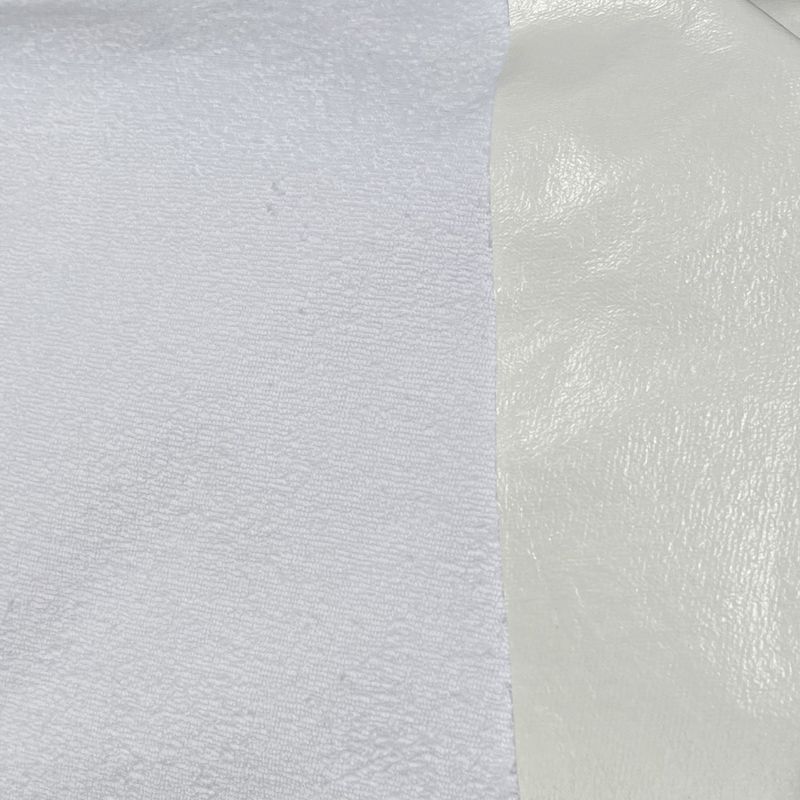 Frotte med bakside av gummi /Gummilaken  - 1m 