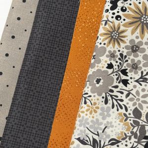 Karoline - pakke med orginalstoffer nok til veske og pung