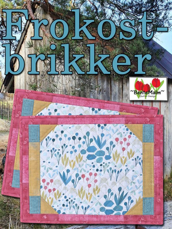 Frokostbrikker - mønster  på koselige brikker