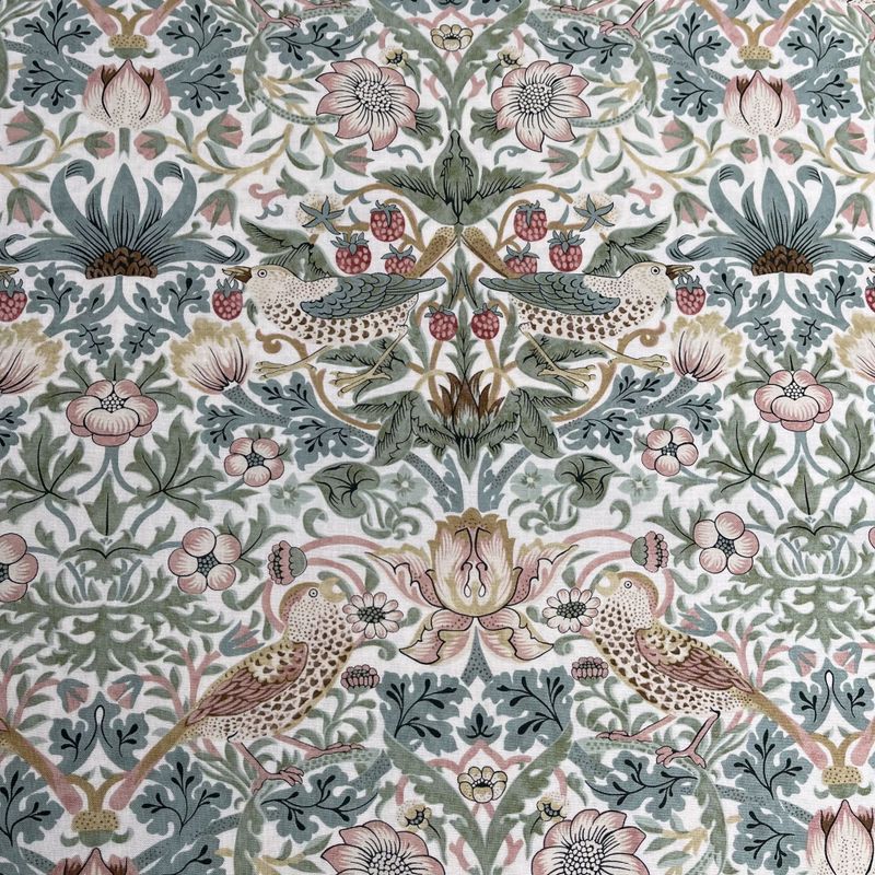 William Morris - Strawberry Thief - Olive