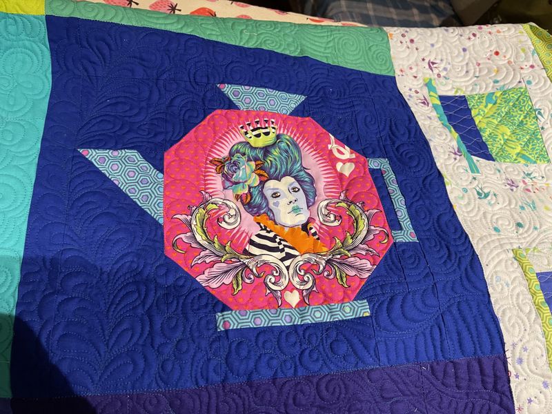 Mad Hatter Tea Party Quilt Kit